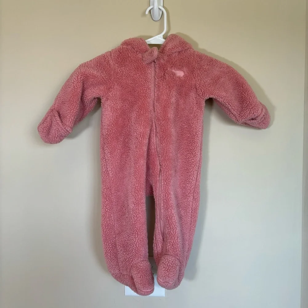 Carter's 9m baby outdoor Teddy Hooded‎ Elephant Pink